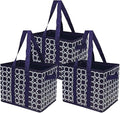 DURASACK Grocery Tote 3-Pack All-Purpose Collapsible Totes with Handles Kitchen Reusable Grocery Bags by DURASACK
