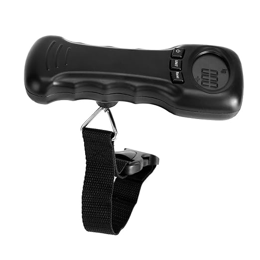 Luggage Scale, 50kg/110lb Suitcase Scale with LCD Digital Display for Travel, Packages - Image 7