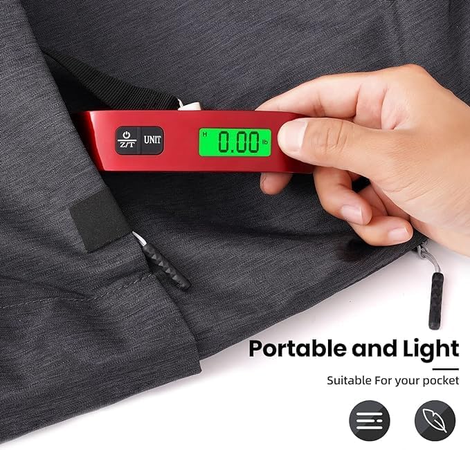BAGAIL 6 Set Compression Packing Cubes and Digital Luggage Scale - Image 7