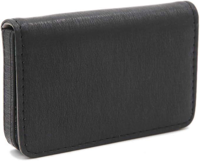 AI-DEE RFID Blocking Wallet - Minimalist Leather Business Credit Card Holder - Black2 - Image 3