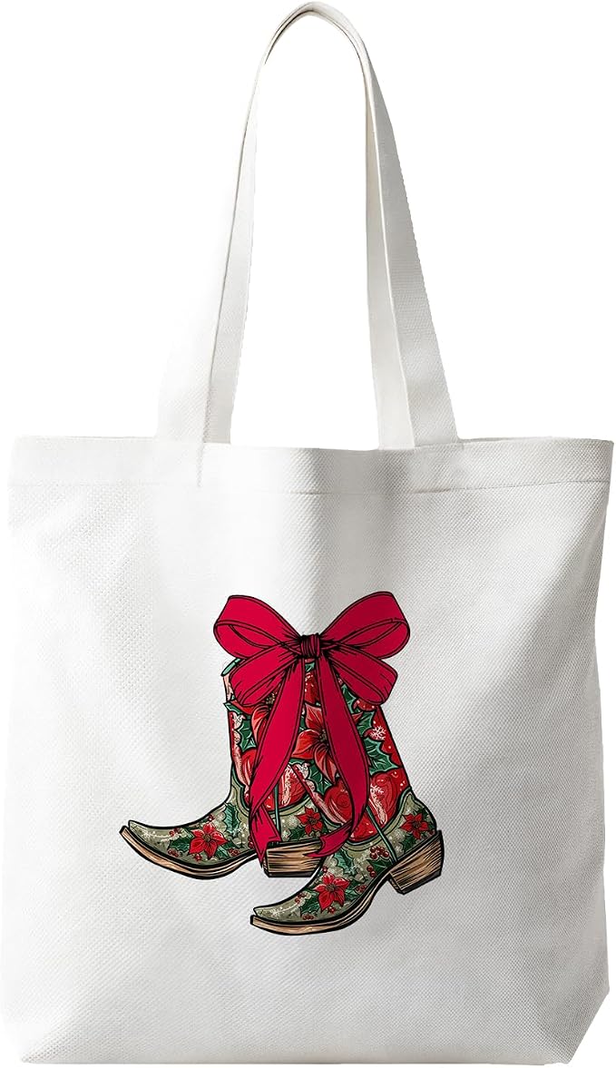 JINYO Preppy Canvas Tote Bag, Inspirational Tote Bags for Women by JinYo