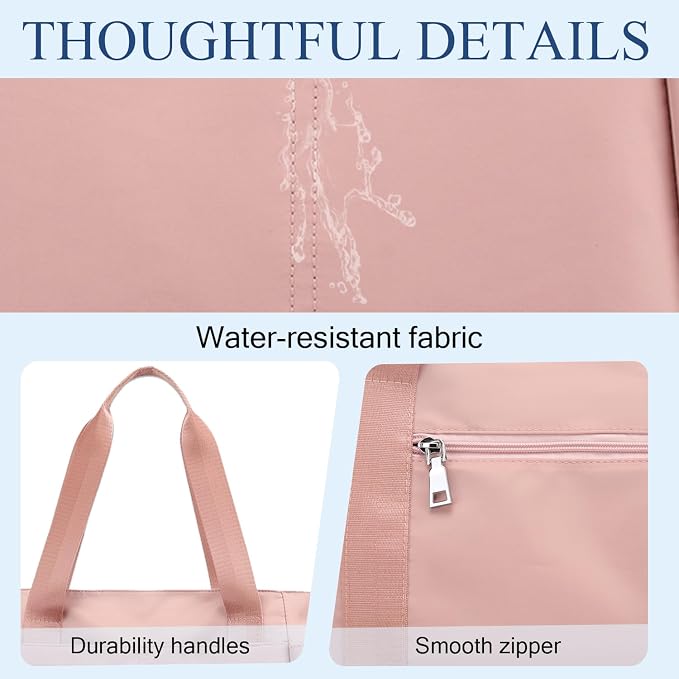 PlasMaller Carry On Travel Duffle Bag Packable Luggage Travel Gear Sports Gym Bags Lightweight Tote Shoulder Pack - Image 5