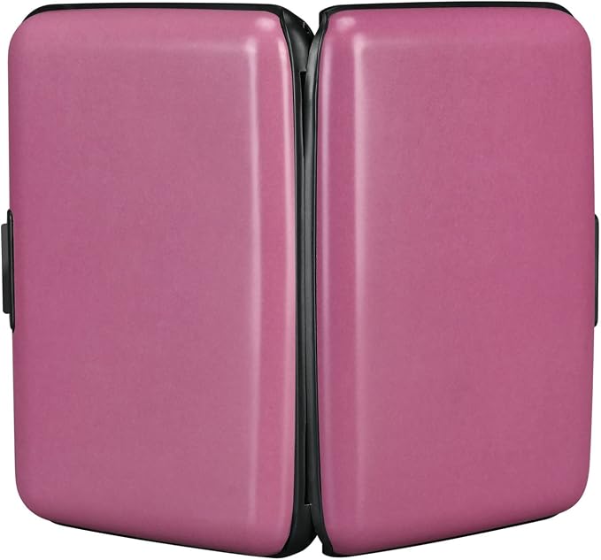 RFID Blocking Credit Card Protector Case Holder Wallet for Men Women | RFID Blocking Credit Card Protector Aluminum ID Case Hard Shell Business Card Holders Metal Wallet for Men or Women - Image 3