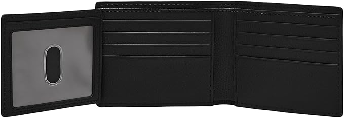 Fossil Carson Leather Bifold Wallet for Men with Flip ID - Image 3