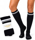 LOOMA Viscose from Bamboo Compression Socks for Women; 15-20mmHg Relief for Swelling, Travel, Nursing & Pregnancy; No-Slip by LOOMACOMPRESSION