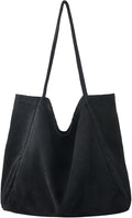 Canvas Tote Bag for Women Large Hobo Shoulder Bag for Work Travel Casual Message Bag Tote Purse handbags by YAVCOOL