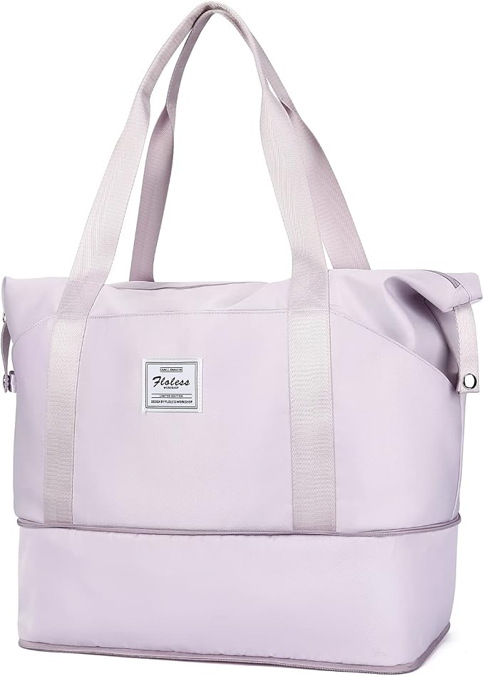 Travel Duffel Bag, Sports Tote Gym Bag, Shoulder Weekender Overnight Bag for Women - Image 8
