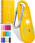Vantamo Personal Alarm for Self Defense with Low Battery Notice, Strobe Light & Extra Loud 130 dB Double Speakers Safety Keychain Set for Women, Rechargeable Panic Button for Womens Self Defense by Vantamo