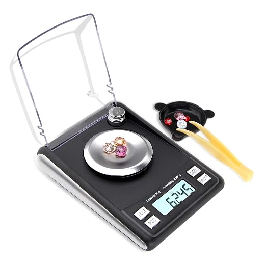 Fuzion Milligram Scale 50g/0.001g, Powder Scale with 6 Accessories | Includes Calibration Weights, Mg Scale for Powder, Supplement, Jewelry, Capsule Filling, Reloading - Image 7
