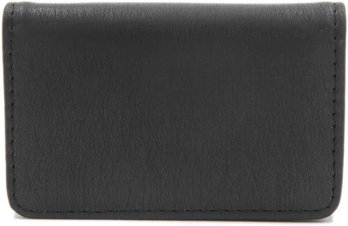 AI-DEE RFID Blocking Wallet - Minimalist Leather Business Credit Card Holder - Black2 - Image 4
