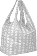 Bumkins Reusable Grocery Shopping Tote Bag for Women, Large Boho Style with Handles, Foldable, Washable, Shoulder Straps by Bumkins
