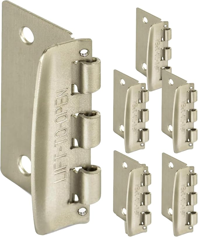 Jack N’ Drill Flip Action Door Lock (6 Pack)- Reversible Privacy Door Locks with Anti Lockout Screw for Child Proofing and Home Defense, Easy to Install and Durable Lock for Interior Swing-in Doors by JD+Jack+N%27Drill