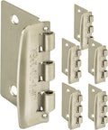 Jack N’ Drill Flip Action Door Lock (6 Pack)- Reversible Privacy Door Locks with Anti Lockout Screw for Child Proofing and Home Defense, Easy to Install and Durable Lock for Interior Swing-in Doors by JD+Jack+N%27Drill
