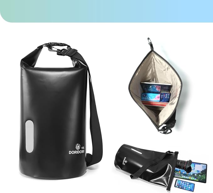 Faraday Bags 11L Set, Waterproof EMP Bag, Military Grade Faraday bag, RFID Signal Blocking Shield Bag, Large Dry Bag for Phones & Laptops Security, Protect Data Devices From Hacking - Image 5