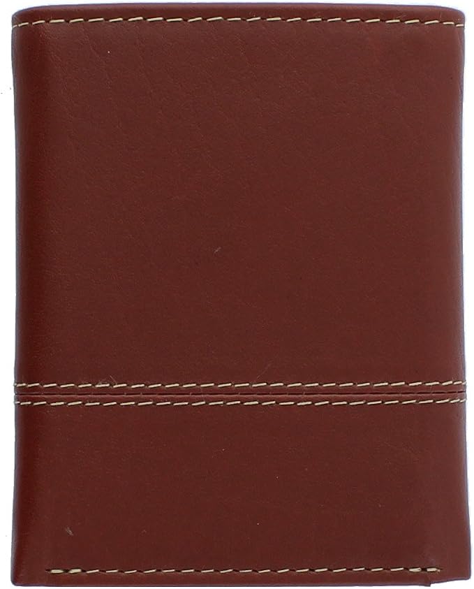 Timberland Men's Genuine Leather RFID Blocking Trifold Wallet - Image 3