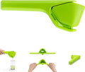 Dreamfarm Fluicer Fold-Flat Citrus Juicer - Lime | Easy, manual fresh lime juice squeezer with pip catcher, suits limes, compact storage, 9" by Dreamfarm