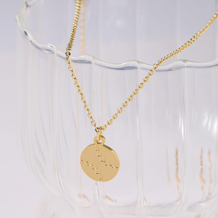 Gold Necklace for Women, Dainty Charm Pendant Necklace Jewelry Gift | 14K Gold Plated, Cute, Delicate, Adults, Non Tarnish, Hypoallergenic, Accessories - Image 5