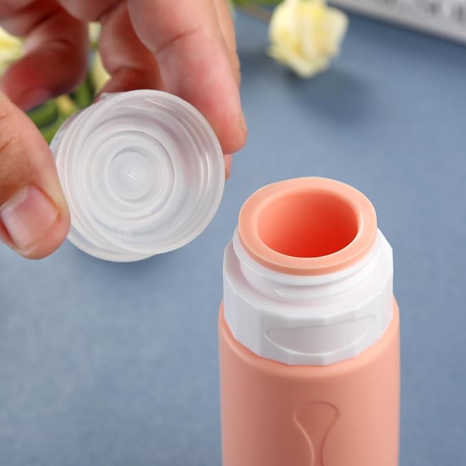 Gemice Travel Bottles for Toiletries, Tsa Approved, Travel Size Containers, BPA Free Leak Proof Tubs Refillable Liquid Accessories for Cometic Shampoo and Lotion Soap - Image 2