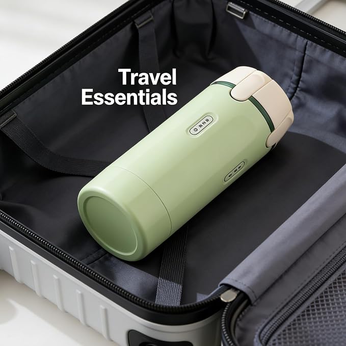 EdenEcho 4 in 1 Travel Dispenser, 4 Pack 1OZ/30ML Travel Bottles with Stickers for Toiletries, Leak Proof Travel Size Containers, Portable for Shampoo Lotion Conditioner Cream Green - Image 5