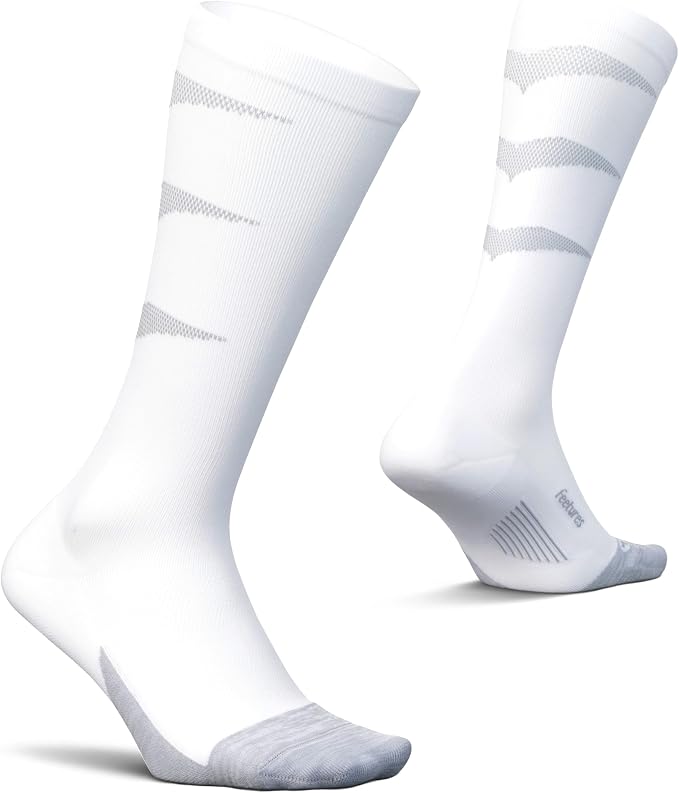 Feetures Compression Knee High Socks - Graduated Compression Socks for Women & Men - (1 Pair) by Feetures