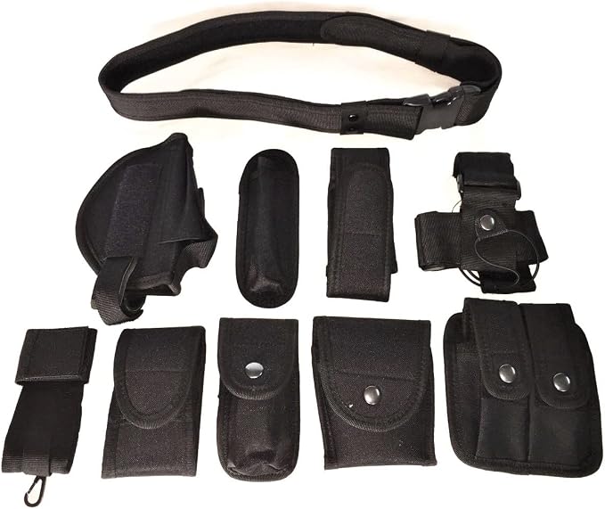 Police Security Duty Belt Modular Equipment Law Enforcement Hunting Game Versatile Utility Adjustable - Image 3