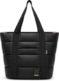 Tote Bag for Women, Lightweight Puffy Tote Bag with Compartments Handbag Fits 15.6'' Laptop for Work, Gym, Shopping by GoloniYourStyleYourRule
