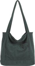WantGor Women Corduroy Tote Bag, Large Shoulder Hobo Bags Casual Handbags | Big Capacity Shopping Work Bag by WantGor
