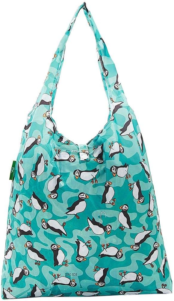 ECO CHIC Foldable Reusable Grocery Bags - Lightweight, Recycled & Reusable Shopping Bag - Waterproof Packable Tote - Image 4