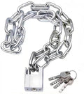 Safety Bicycle Chain Lock, Motorcycle Lock, Cannot Be Cut with Bolt Cutters Or Hand Tools.Premium Case-Hardened Security Chain for Motorcycles, Bike, Generator, Gates,Outdoor Furniture, by Unknown