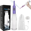 Hibbent Portable Bidet for Travel, High Pressure Electric Handheld Bidet Sprayer, 350-550ML Expandable Bottle for Personal Hygiene, USB-C Rechargeable Waterproof Sprayer for Women & Men, Purple by Hibbent