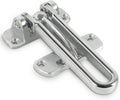 Jack N’ Drill Swing Bar Door Lock Durable Door Guard for Back & Front Doors, Childproof Door Security Made from Reinforced Diecast Metal for Home Security (Chrome, 2 Pack) by JD+Jack+N%27Drill