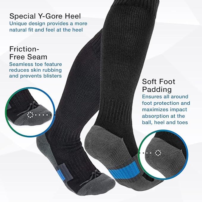 Wanderlust Travel Compression Socks - Support Stockings - Image 4