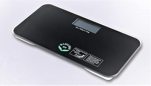 NewlineNY SBB0718M-NYBK Step-On Mini Travel Bathroom Scale, Cool Black - Image 5