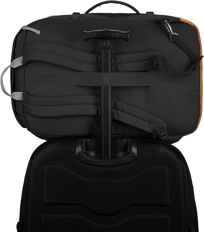 Pacsafe GO Anti Theft 44L Carry-on Backpack, Jet Black - Image 6