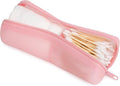 Cotton Round Swab Travel Case, 2-in-1 Beauty Organizer, (Pink) by VisFresh