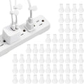 Wrap-It Storage Cable Labels - Mini (60 Pack) White | Cord Labels, Wire Labels, Cable Tags and Wire Tags for Cable Management and Organizer for Electronics, Computers by Wrap-ItStorage