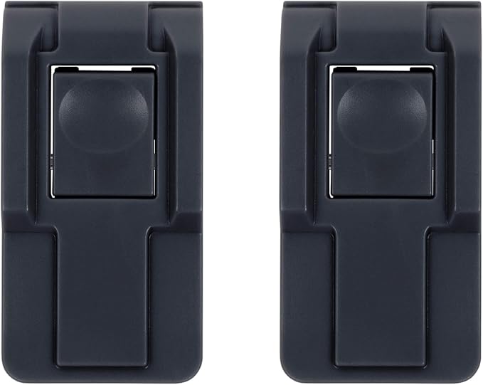 Pelican Replacement Push Button Latches, Medium, Black (Set of 2) by ColorCase