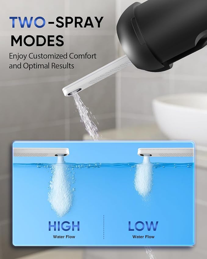 Portable Bidet for Travel - Electric Travel Bidet with 180° Adjustable Nozzle, 2 Spray Modes & IPX7 Waterproof | Rechargeable Personal Hygiene Solution for On-The-Go Adults - Image 4