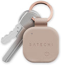 Satechi FindAll Keychain, Find My Compatible, Desert Rose | Bluetooth Tracker, Wireless rechargeable, location tracking, left-behind alerts, loud audible chime, for iPhone, iPad, Mac by Satechi