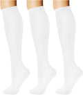 Breslatte Compression Socks for Women Men 15-20 mmHg | Graduated compression stockings knee high athletic support socks for travel running flying nurse pregnant by Breslatte