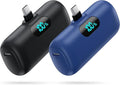 [2-Pack]Portable Charger for iPhone 17/16/15,Mini Power Bank 5500mAh PD USB C Portable Phone Charger,Travel Essential Battery Pack for iPhone 17/17 Air/16/16 pro/15/15 pro Max/Android/Samsung/Moto/LG by Swyop