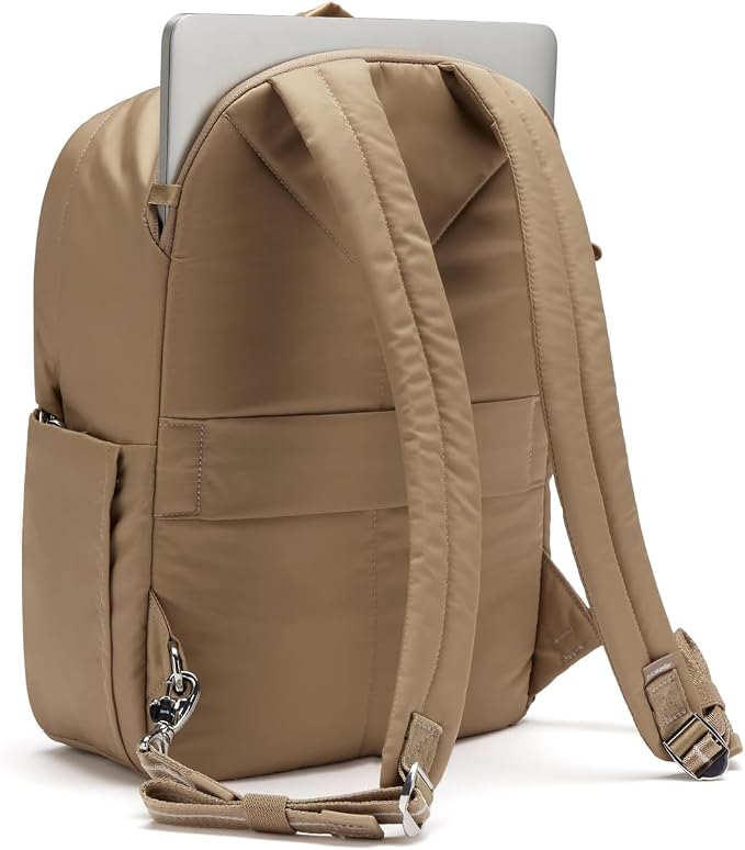 Pacsafe W 10L Anti Theft Backpack, Taupe - Image 12