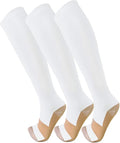 FuelMeFoot 3 Pack Copper Compression Socks - Compression Socks Women & Men Circulation - Best for Medical,Running,Athletic by FuelMeFoot