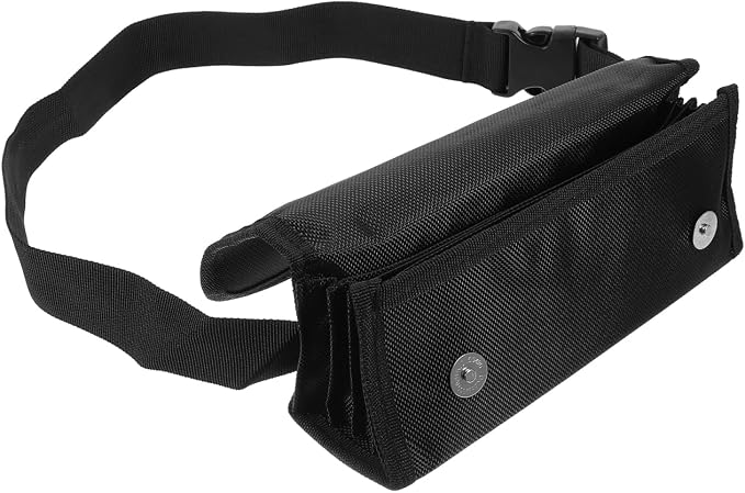 Toddmomy Cashier Waist Bag Cashier Money Waist Bag for Coin Change Classification Waterproof Wear Proof Storage Pouch for Woman Subway Service Staff 9.05 X 2.36 X 3.14 in - Image 9