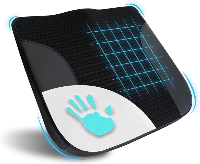 Lofty Aim Car Seat Cushion, Car Seat Pillow, Automotive Cushion | Memory Foam Car Seat Cushion for Long Driving, Butt Pillow for Pain Relief, Driver Seat Cushion for Car, Truck, Office, Black - Image 8
