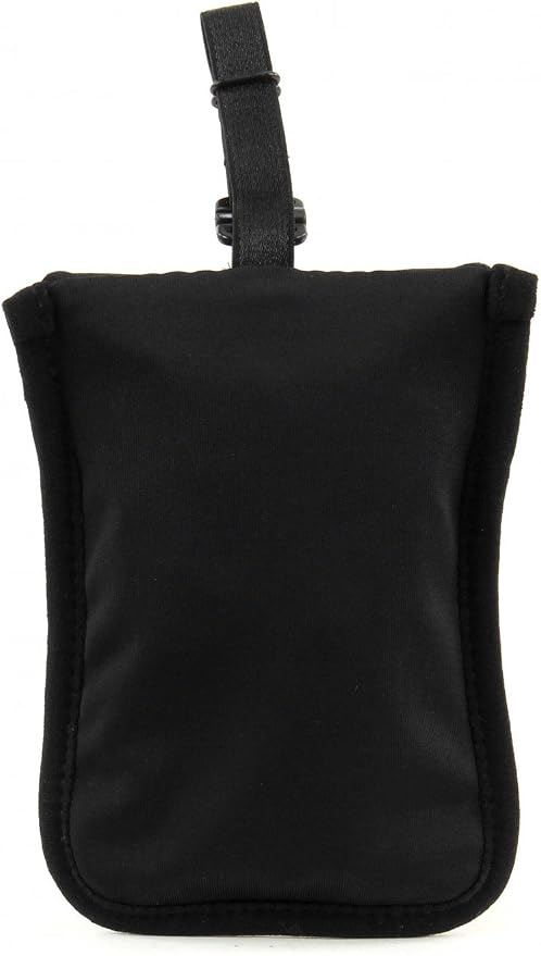 Pacsafe Coversafe S25 Hidden Undercover Travel Bra Pouch for Women (Washable) - Stash up to 6 Credit Cards plus Money and Key with Adjustable, Elastic Strap; Suitable for all Bra Sizes (Black) - Image 4