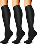 FEYHAY Copper Compression Socks (3 Pairs) 15-20 mmHg Circulation is Best Athletic & Daily for Men & Women, Running, Climbing by FEYHAY