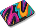 Rimilak Aluminuml Credit Card Holder,Flowing Color | Mini Credit Card Wallet RFID Blocking Slim Metal Hard Case for Women Men by Rimilak