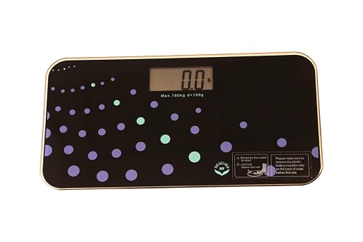 NewlineNY 700 Series Mini Travel Digital Bathroom Scales (no Sleeve) (Trendy Wave) by NewlineNY
