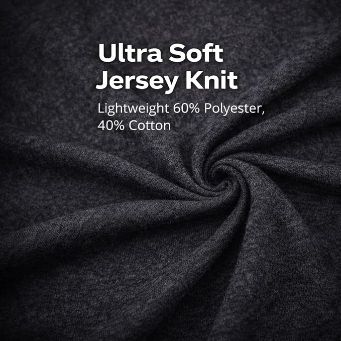 G FORCE Jersey Knit Packable Travel Blanket Black 50x47 Inch | Carry Strap, Luggage Sleeve, Airplane Travel Essentials, Compact Portable Throw - Image 5
